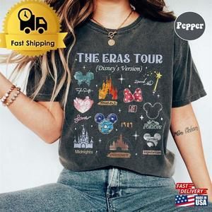 Disney The Eras Tour Shirt Mickey Era Disneyland Castle T-Shirt